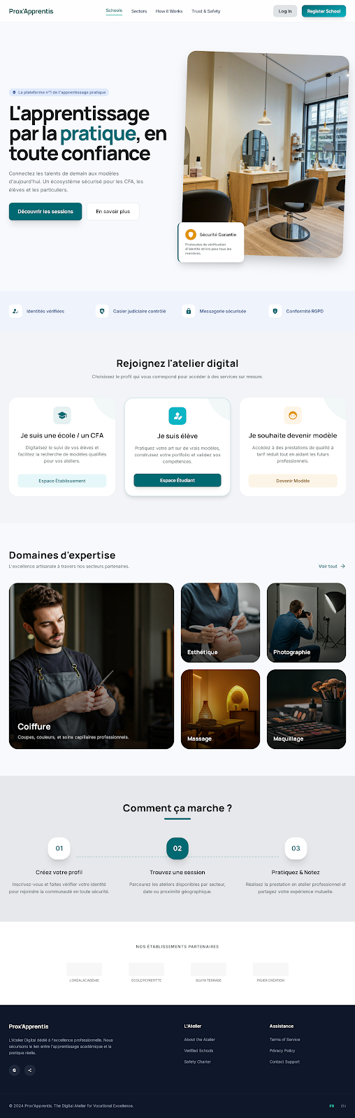 EdTech, écran 1
