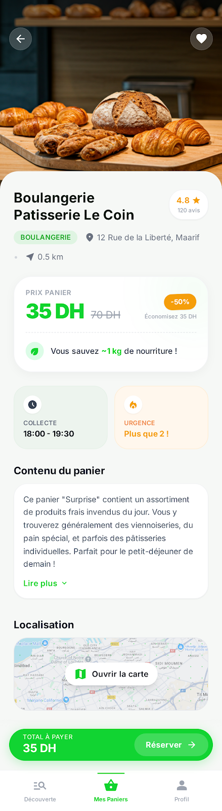 Anti-gaspi, écran 1