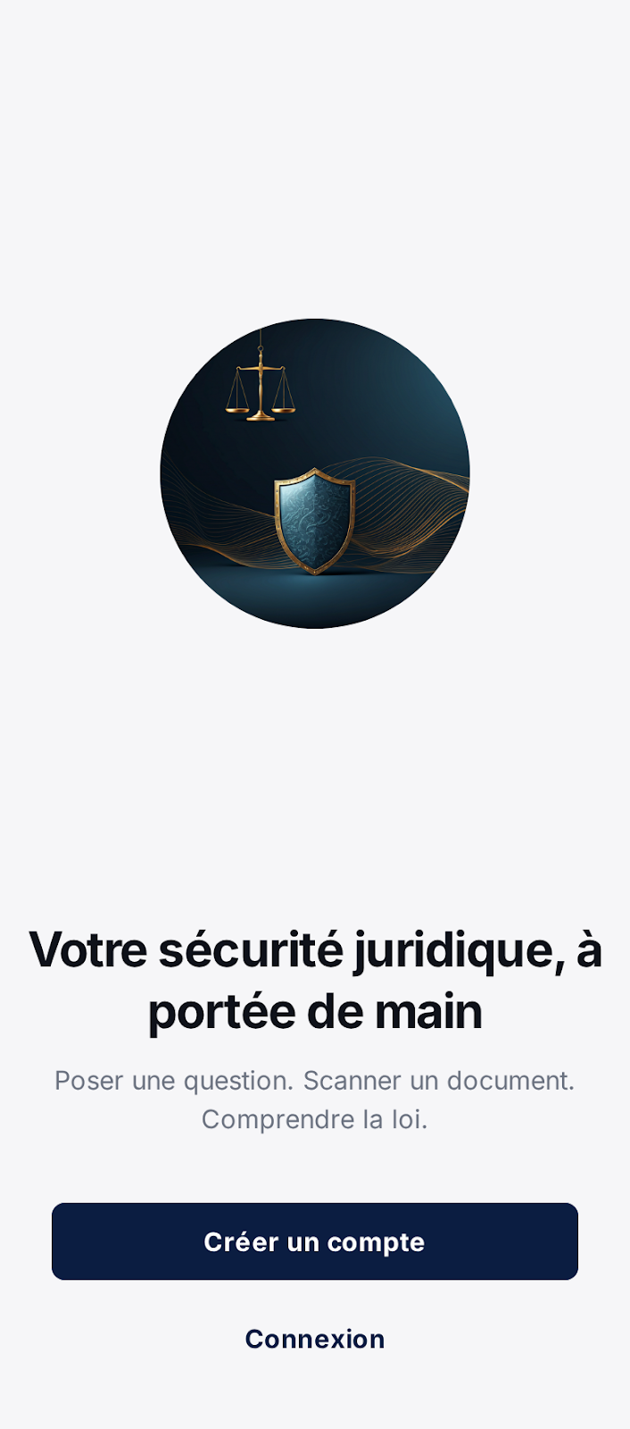 Analyse contrats IA, écran 2