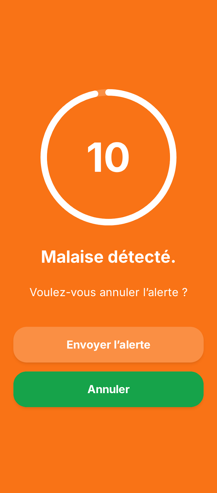 IoT pairing, écran 1